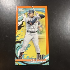 2022 Topps RIP Mini Joc Pederson Orange 16 /60 San Francisco Giants