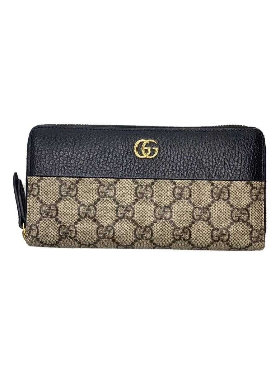 Portefeuille zippé GUCCI GG Marmont GG Supreme