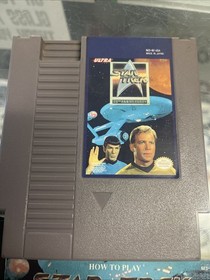Star Trek 25th Anniversary (Nintendo, NES, 1992) Cartridge & Manual- WORKS
