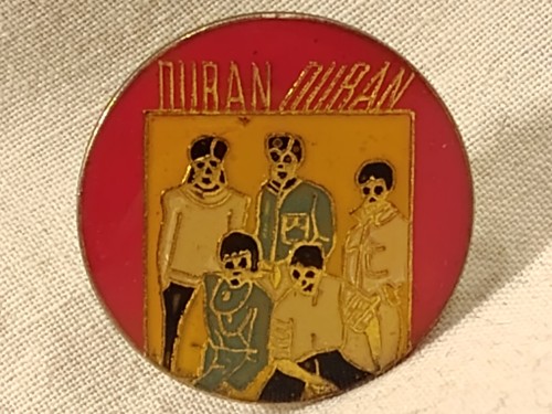 Vintage Duran Duran Lapel Pin 1980s - Picture 7 of 7