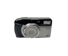 Olympus Newpic Zoom 90 Black Silver APS Point Shoot 30-90mm Film Camera TESTED