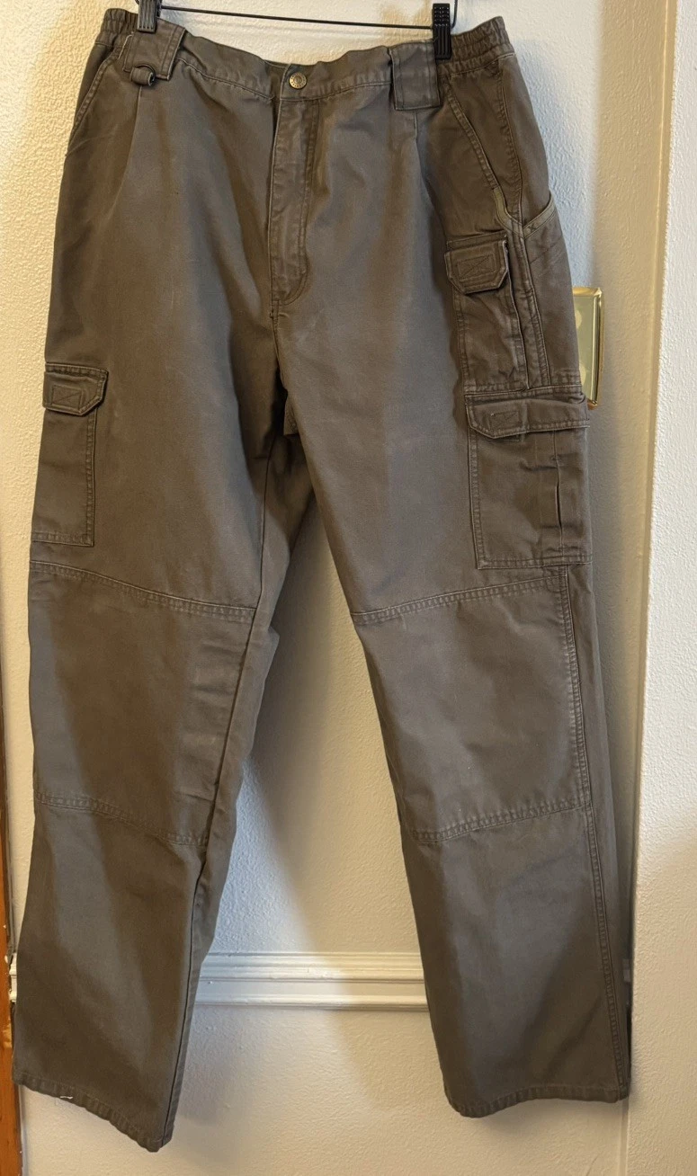 5.11 Tactical MENS Regular Fit Taclite Pro Cargo Pant In Olive Green Size 38/36