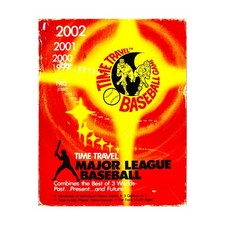 Time Travel Games Baseball Time Travel Baseball Game (1982 Ed) Box Fair/EX