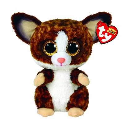 Plüschtier TY Beanie Boo's Binky Galago Affe 15 cm Kuscheltier weich