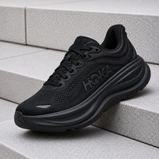 Hoka One One Bondi 9 Triple Black 1162011-BBLC Men's Size New