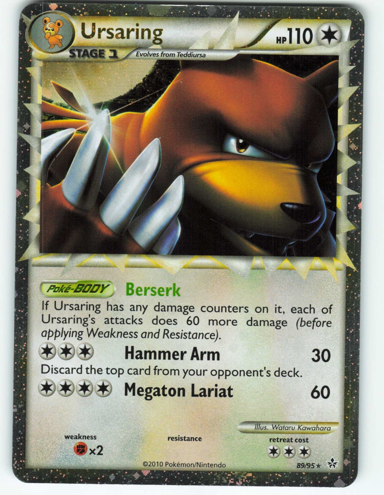 Ursaring - 89/95 HS-Unleashed - Pokémon TCG - 2010