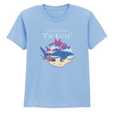My Mommy Say Im Cute Jungen Mädchen Kinder T-Shirt mehrere Haie Walhai