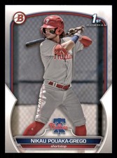 2023 Bowman Nikau Pouaka-Grego #BP-89 FBC Philadelphia Phillies