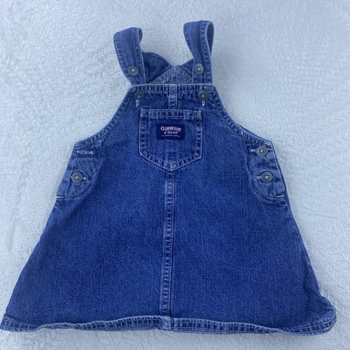 Vintage Oshkosh 12 M Denim Dress