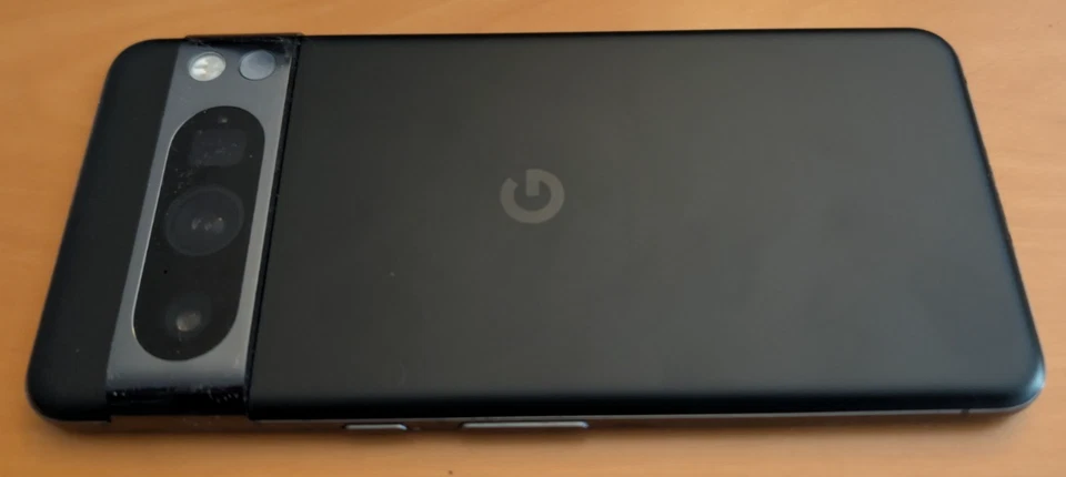 Google Pixel 8 Pro XL Obsidian schwarz black, kein Simlock, 2x Hülle, wie neu - Bild 4 von 4