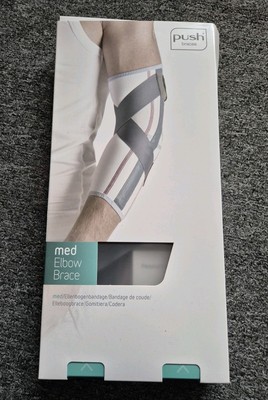 Ellenbogenbandage von push braces, Gr. 2, Grau
