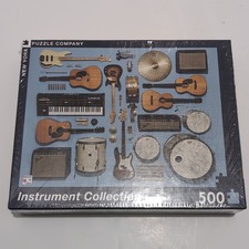 New York Puzzle Company 500 Piece "Instrument Collection" Jigsaw Puzzle Sealed