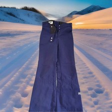 Vintage Obermeyer Ski Snowboard Pants Ladies 10R Wool Blend Stretch Stirrup