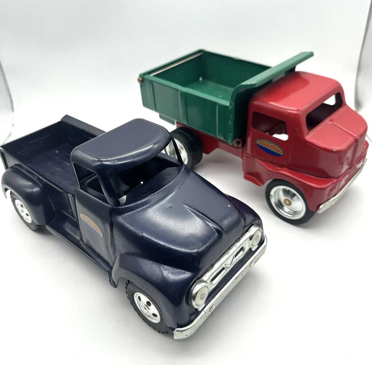 値下げ！激渋ネイビー Tonka Toys ピックアップトラックおまけのケース付 激渋ネイビー Tonka Toys ピックアップトラック ！おまけのケース付き！