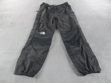 The North Face HydroSeal Pants Mens Large Black Waterproof Rain Ski Shell Lined