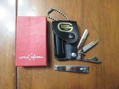 General Tire- advertising give-away - ''Little General'' knife & clippers - USA