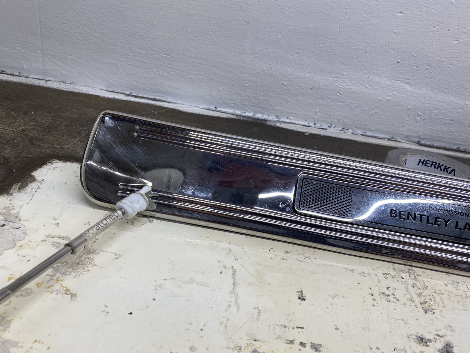 2010-2020 BENTLEY MULSANNE FRONT REAR LEFT RIGHT DOOR SILL SCUFF PLATE PANEL SET