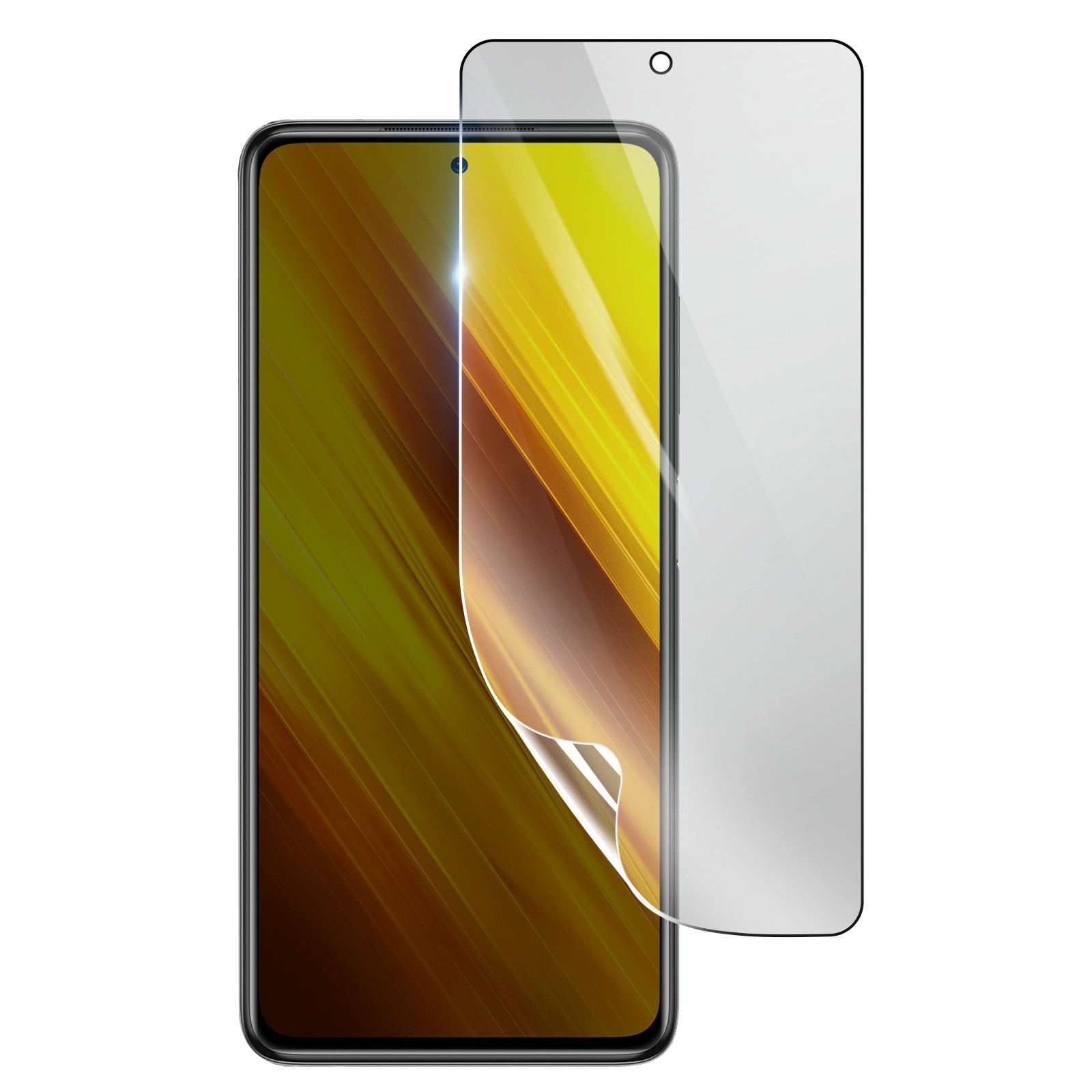 Protection Écran Hydrogel pour Xiaomi Poco X3 Film Ultra Transparent 3mk