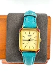 vintage seiko 17mm Women Quartz Watch New Battery working 1421-555A f2096