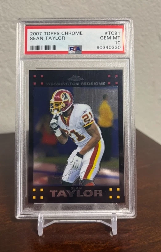Sean Taylor trading card