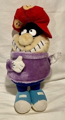 Vintage Cookie Crisp Burgler Plush Toy RARE 1986 General Mills Breakfast Stuffed