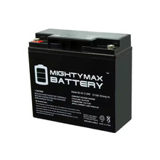 12-Volt 18 Ah Reverse Polarity Rechargeable Sealed Lead Acid SLA Battery