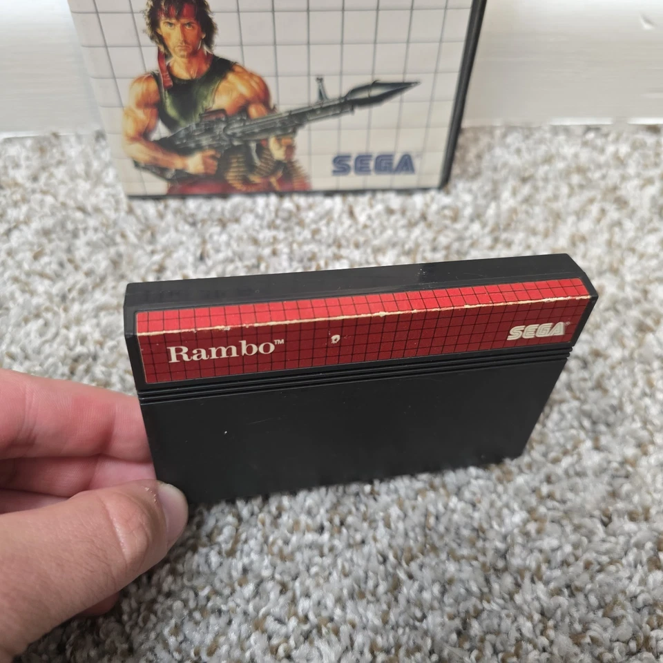 Rambo First Blood Part 2 (Sega Master System, 1986) No Manual - Image 4 of 4