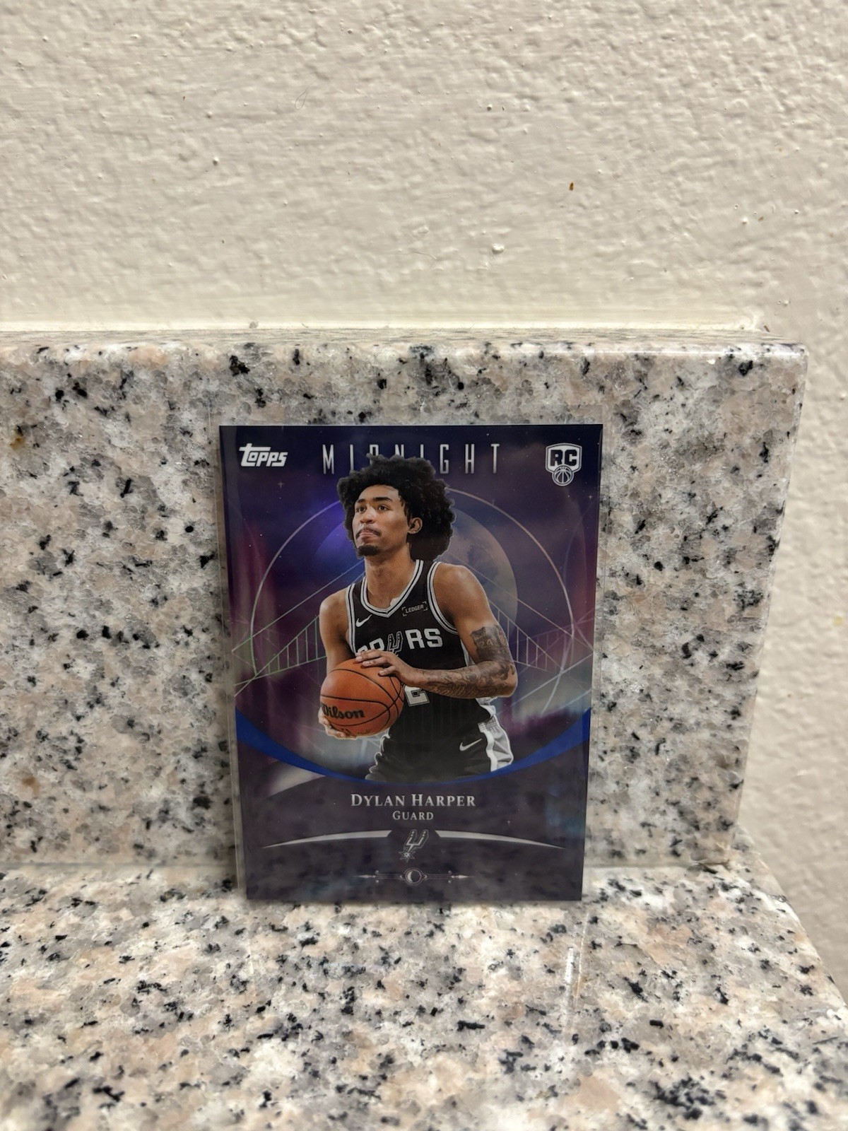 2025-26 Topps Midnight Dylan Harper Insomnia IN-17 Rookie Spurs NBA
