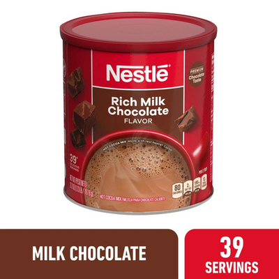 #ad #ad Nestle Hot Cocoa Rich Milk Chocolate Flavored Mix Powder 27.7 oz Can $4.40