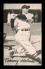 1947 Homogenized Bond #19 Tommy Holmes   NM X2406587