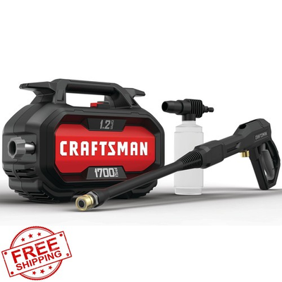 #ad CRAFTSMAN 1700 PSI Electric Pressure Washer $179.00