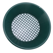 350mm Gold Pan Screen Sifting Tray Manual Gold Washing Tool For Panning Mining♫