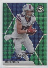 2020 Panini Mosaic Green Mosaic Prizm Cole Beasley #29 0o6v