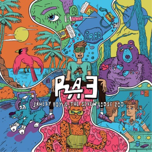 Rare Americans Rare Americans 3: Jamesy Boy & the Screw Loose Zoo (Vinyl LP)