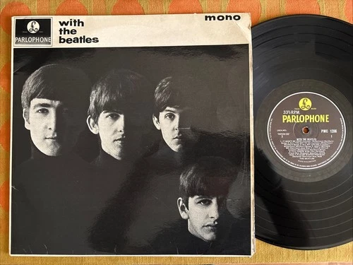 The Beatles With The Beatles VG+ Original UK LP Vinyl