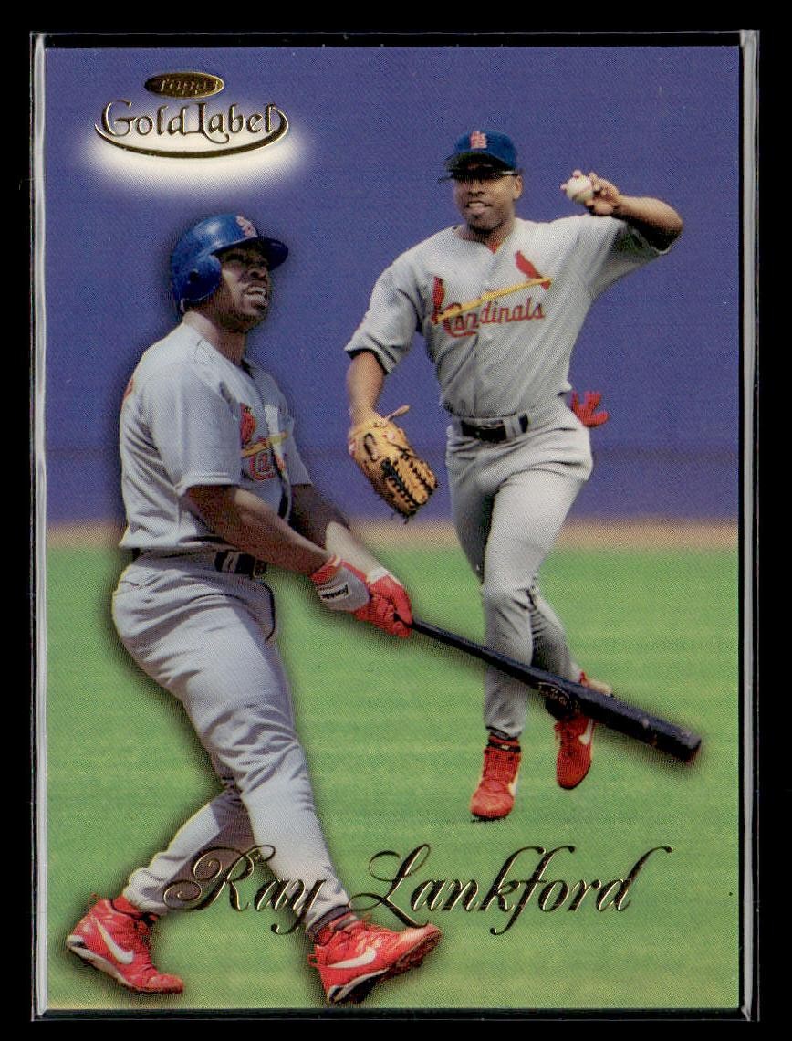 1998 Topps Gold Label #66 Ray Lankford Card St. Louis Cardinals