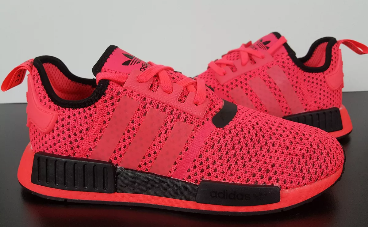 Pink red deals adidas