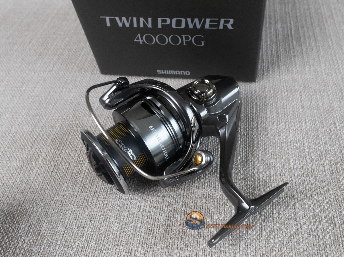 Shimano 24 Twin Power 4000PG Spinning Fishing Reel Shipping Shimano 24 Twin Power 4000PG Spinning Fishing Reel Shipping