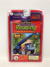Leap Frog Leap Pad - Bob and Lofty Save the Day - Pre-Reading, Bob The Builder
