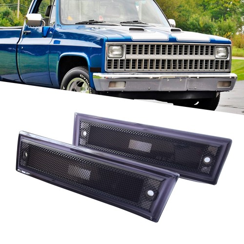 Renueva Tu Chevy C10: Luces Delanteras LED Ámbar (Smoke) Para Chevrolet/GMC (81-91) – 2 Piezas