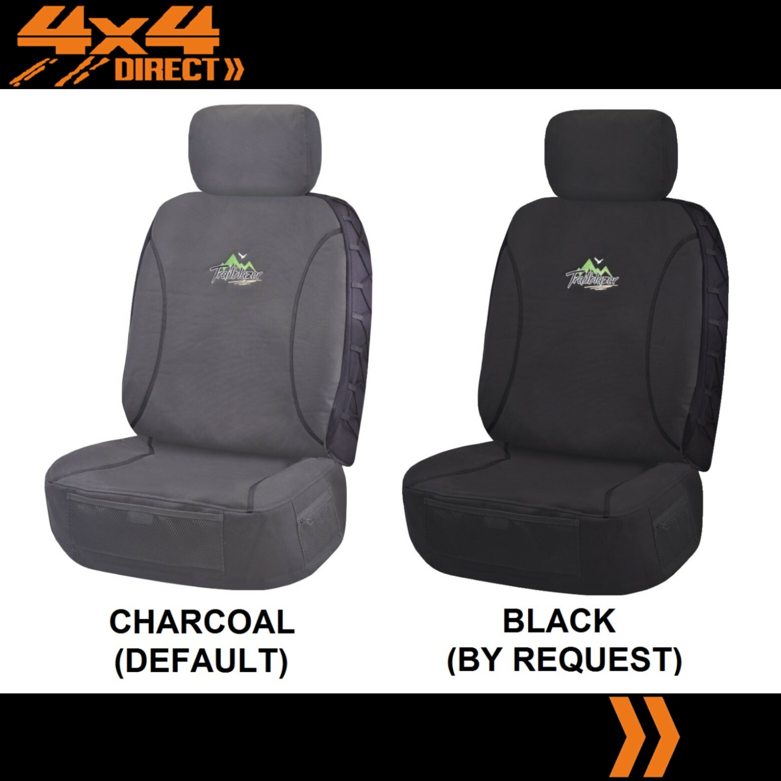 SINGLE 18OZ WATERPROOF CANVAS CAR SEAT COVER FOR FIAT DOBLO
