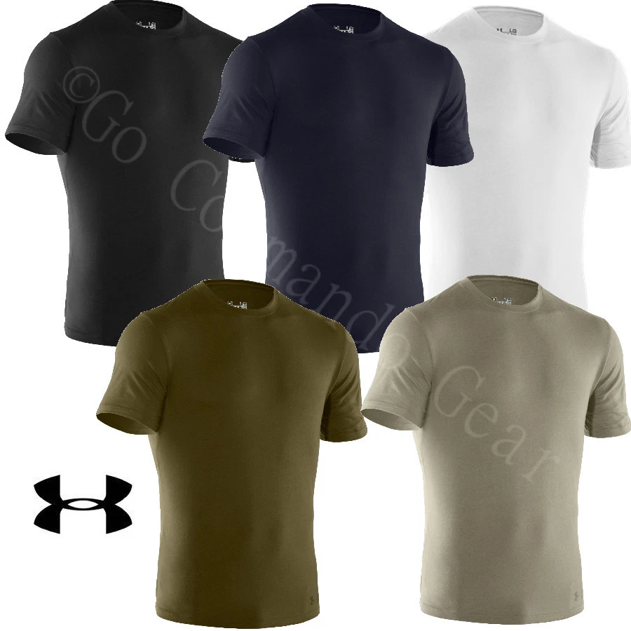 Under Armour Men's Tactical Charged 100% Cotton Short Sleeve T-Shirt UA