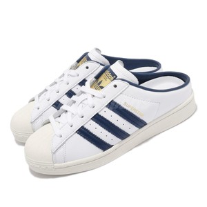 adidas Originals Superstar Mule White Navy Gold Men Unisex Casual Loafers  FX5859 | eBay