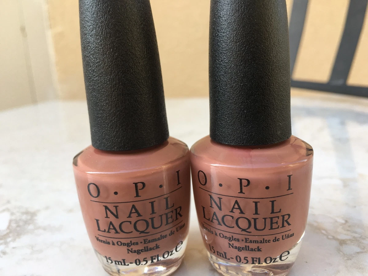 2 x OPI CHOCOLATE MOOSE (NL C89)