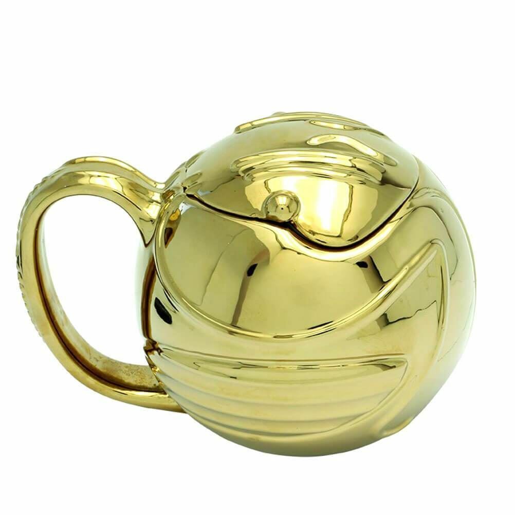 Harry Potter Golden Snitch 3D Mug with Gift 非売品 Hogwarts - Quidditch Lid Boxed 2021高い素材