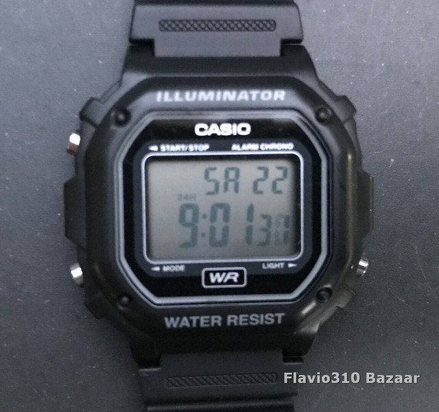 casio wr alarm chrono