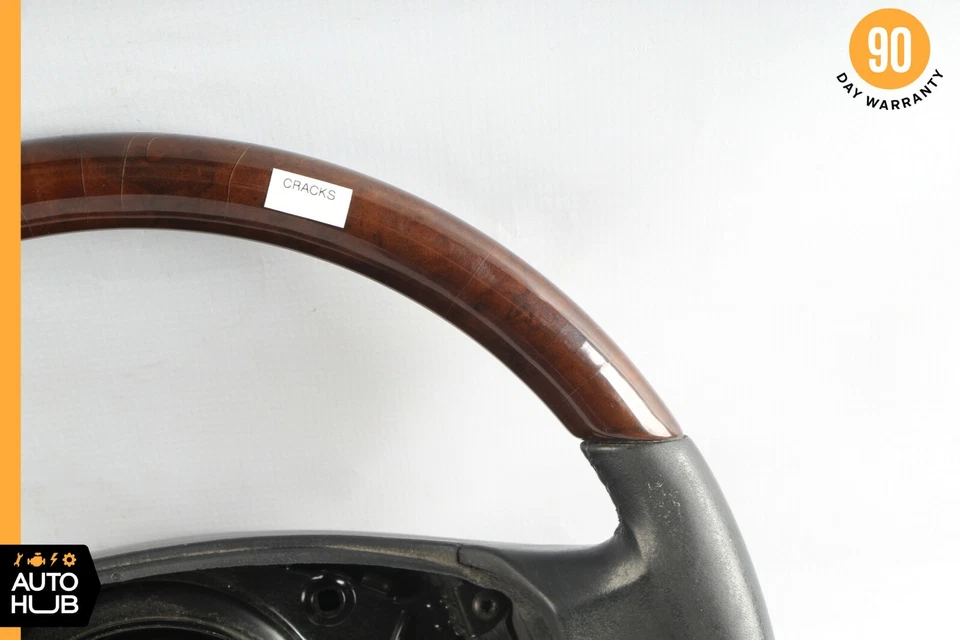 Volante de driver 00-06 Mercedes W220 CL600 S600 S500 2204600503 fabricante de equipamento original - Imagem 3 de 4
