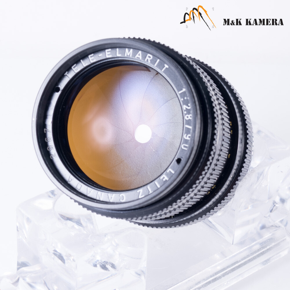 Leica Tele-Elmarit-M 90mm/F2.8 E39 Ver.II V2/ Slim Lens Yr.1979