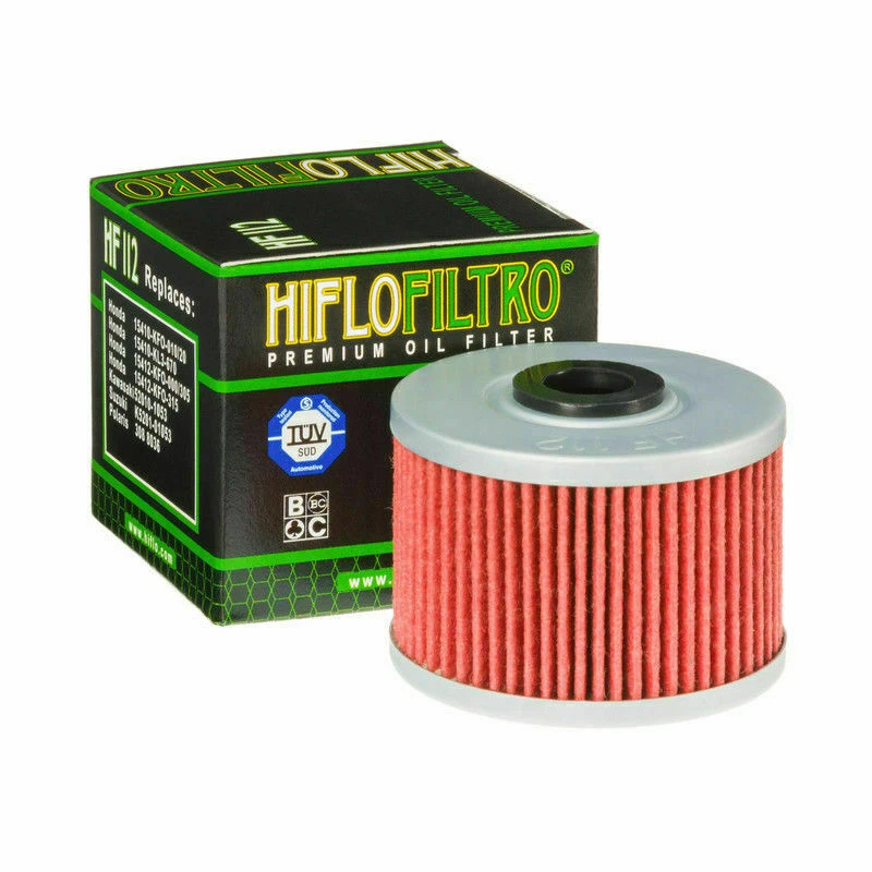Filtro de aceite HiFlo genuino Kawasaki KLX 450R 450 HF112 2008 2009 - Paquete de 5 Foto 3 de 4