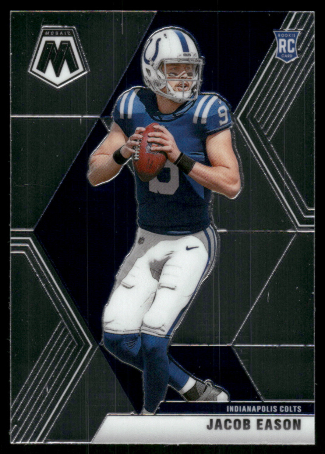 2020 Panini Mosaic #236 Jacob Eason RC